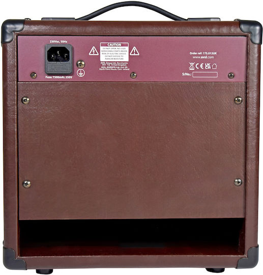 Chord Combo Ενισχυτής Ηλεκτρικής Κιθάρας 15W Καφέ