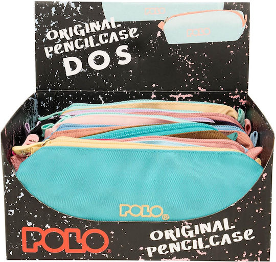 Polo Original Wallet Κασετίνα Βαρελάκι Γαλάζιο/Ροζ