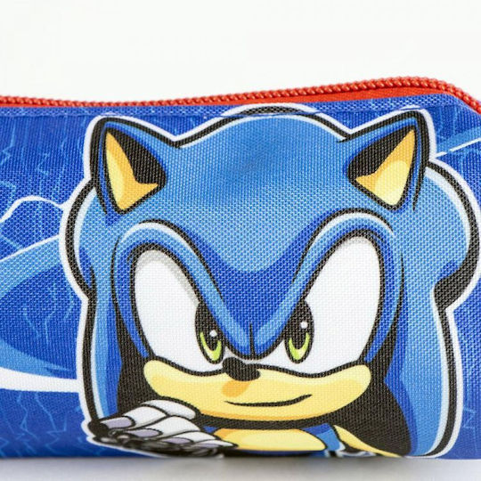 Sonic Κασετίνα Βαρελάκι Μπλε
