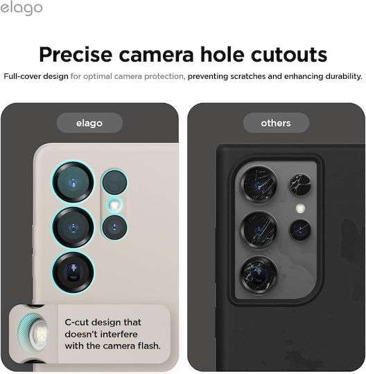 Elago Back Cover Σιλικόνης / Πλαστικό Μπεζ (Galaxy S25 Ultra)
