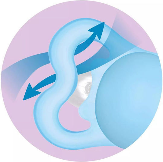 Mam Air Orthodontic Pacifiers Silicone Elephant - Light Blue-Mint for 2-6 months 2pcs