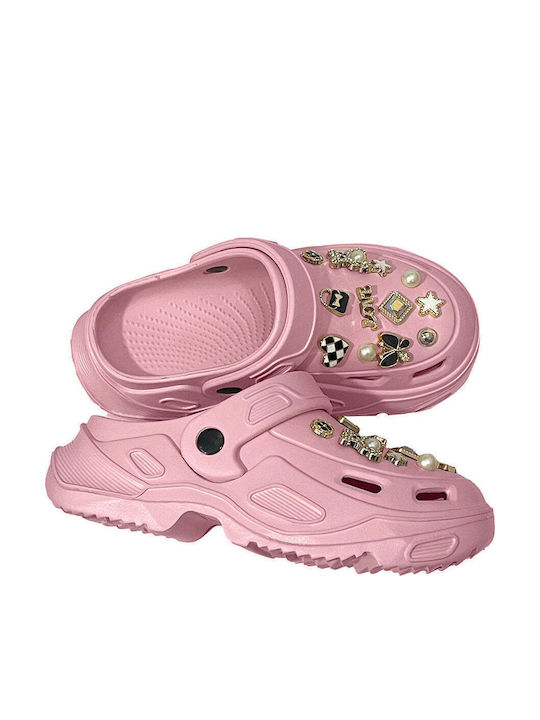 Ustyle Women's Anatomic Clogs Pink