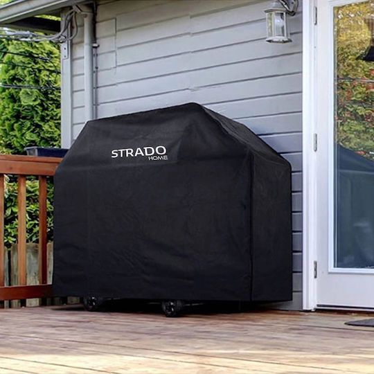 Grill Cover Black from Oxford with UV Protection 170cmx60cmx117cmcm