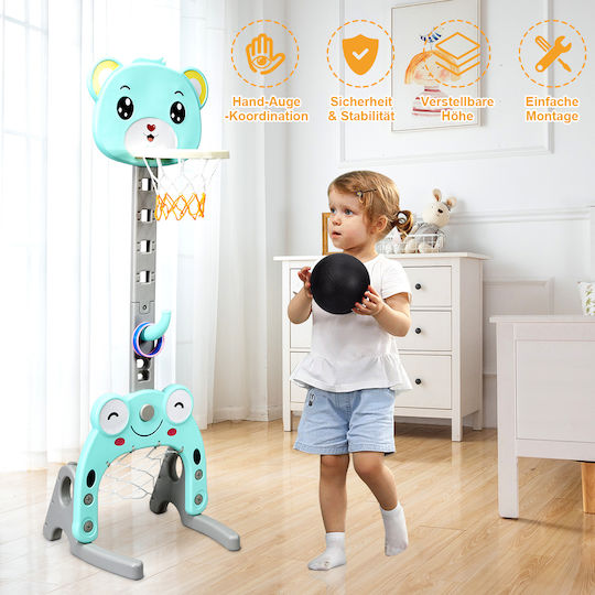 Costway Indoor & Outdoor Basketball Hoop with Stand
