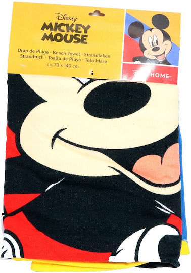 Aymax Kinder-Strandtuch Mehrfarbig Mickey 140x70cm