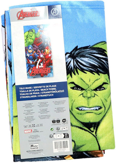 Avengers Πετσέτα Θαλάσσης Microfiber 140x70cm Ave24-3603