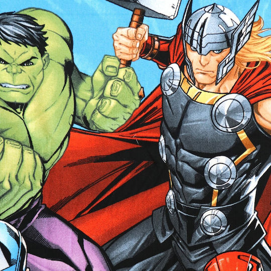 Avengers Πετσέτα Θαλάσσης Microfiber 140x70cm Ave24-3603