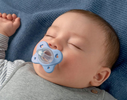 Chicco Physioforma Pacifier Silicone Dual Soft Green for 0-2 months