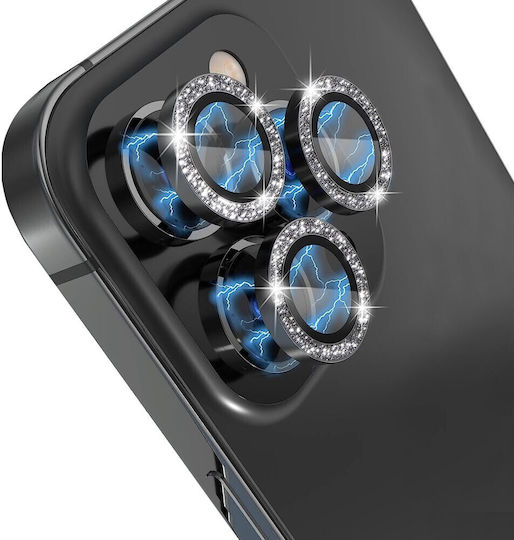 Apple Iphone 13 Pro/13 Pro Max Northjo Κρίκοι Προστασίας Κάμερα Black