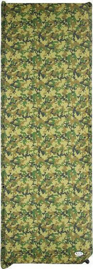 Nils Αυτοφούσκωτο Μονό Υπόστρωμα Camping 185x65cm Πάχους 5cm Πράσινο