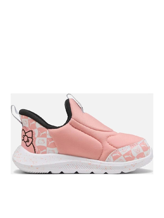 Fun Racer Hello Kitty Αθλητικά Παιδικά Παπούτσια Running Slip-On Ροζ