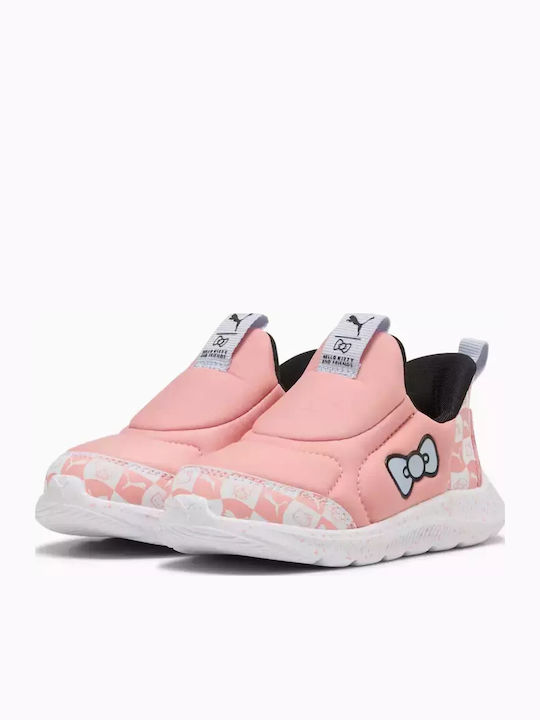 Fun Racer Hello Kitty Αθλητικά Παιδικά Παπούτσια Running Slip-On Ροζ