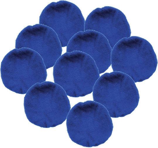 Techman Car Microfiber Cloths for Cleaning 210gsm Light Blue 10 Pieces