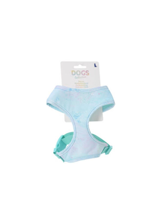 Hundegeschirr Blau Klein 30-46x25cm