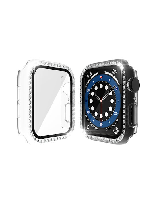 Plastic Case in Transparent color for Apple Watch Series 6, SE, 5, 4 44mm Plastic Case in Transparent color for Apple Watch Series 6, SE, 5, 4 44mm