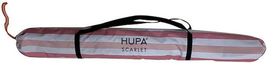 Hupa Scarlet Σπαστή Ομπρέλα Θαλάσσης Διαμέτρου 1.95m Μωβ
