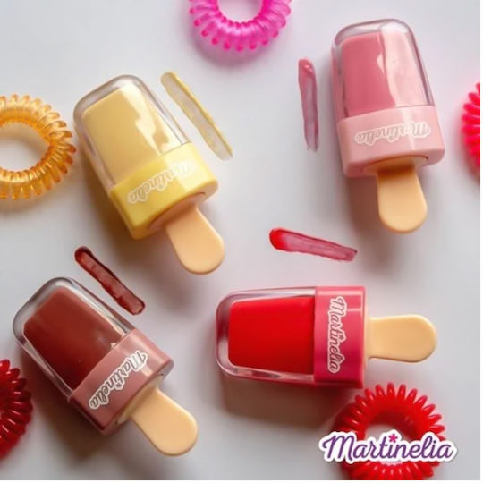 Martinelia Lip Balm Ice Cream Vanilla Strawberry Chocolate Watermelon (Various Designs) 1pc