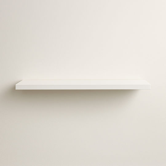 Стенен Рафт Pal Бял 80x20x1.8см