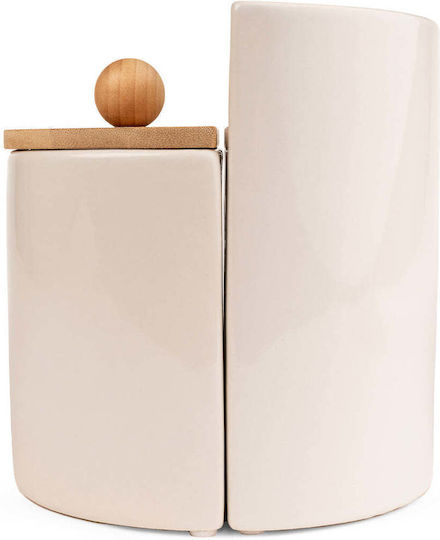 Kikkerland Kitchen Tool Holder Bamboo