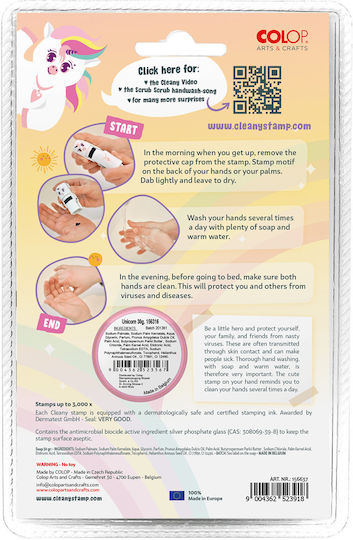 Colop Unicorn Kids Tattoos
