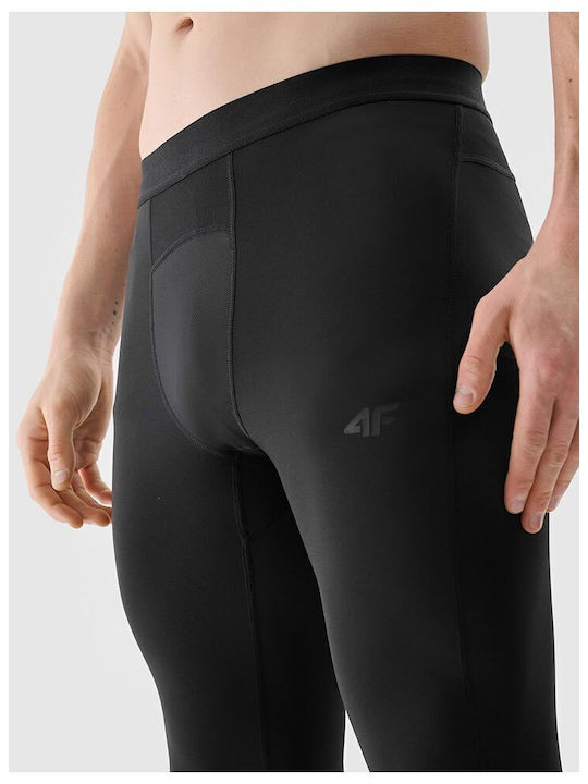 4F Functional Men's Sports Long Leggings Black