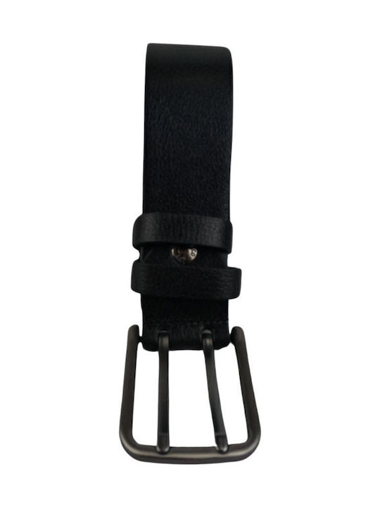 Herren Gürtel Leder Schwarz