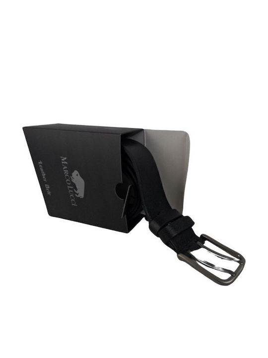 Men's Belt Leather Black