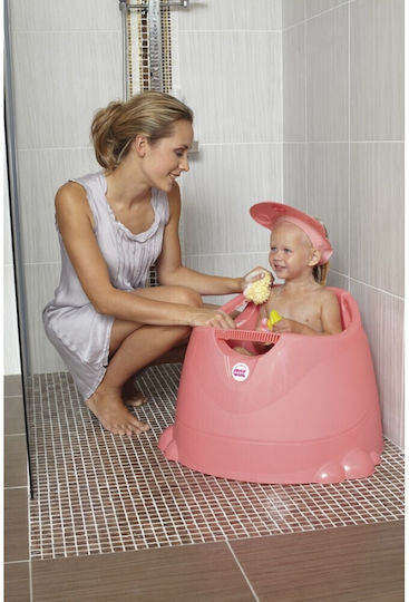 OK Baby Детско столче за баня Opla Светлосин