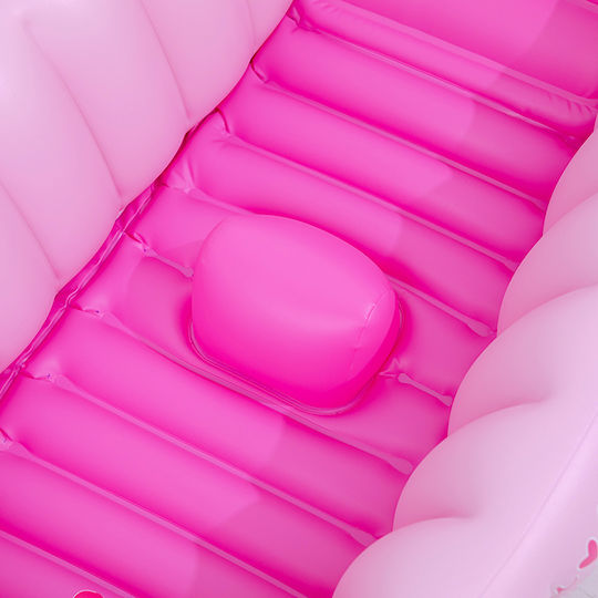 Aufblasbares Baby Badewanne Häschen Fuchsie