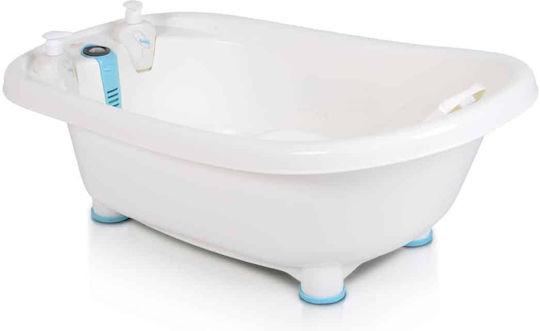 Cangaroo Baby Bath with Stand Bubble with Thermometer Pink