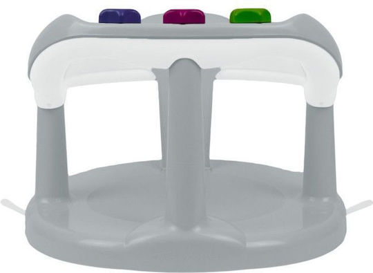 Thermobaby Baby Badewannen Sitz Aquababy Grau