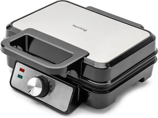 Huslog Βαφλιέρα για Ορθογώνιες Βάφλες 2 Θέσεων 1200W