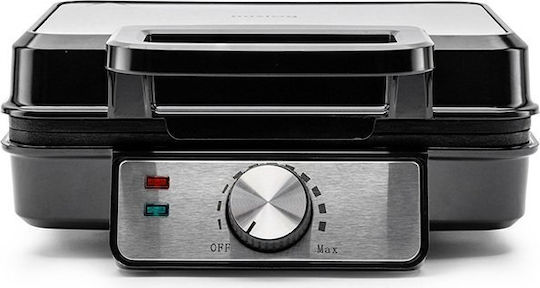Huslog Βαφλιέρα για Ορθογώνιες Βάφλες 2 Θέσεων 1200W