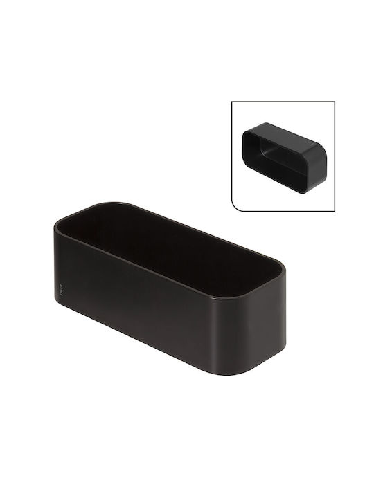 Tiger 2-store Wall Shelf 25 Cm Black 1500010746 1500010746