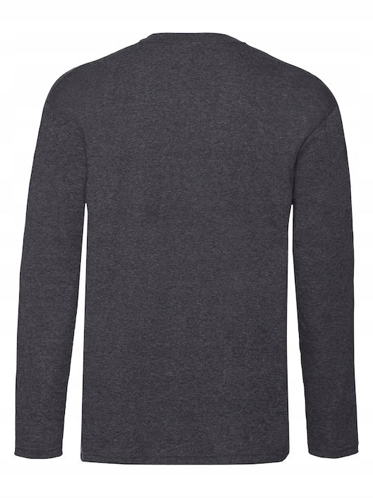 Fruit of the Loom Valueweight Men's Short Sleeve Promotional T-Shirt Dark Heather Grey
