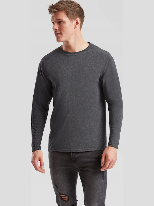 Fruit of the Loom Valueweight Men's Short Sleeve Promotional T-Shirt Dark Heather Grey