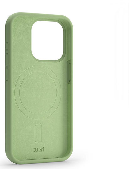 Etteri Back Cover Σιλικόνης Πράσινο (iPhone 12 / 12 Pro)