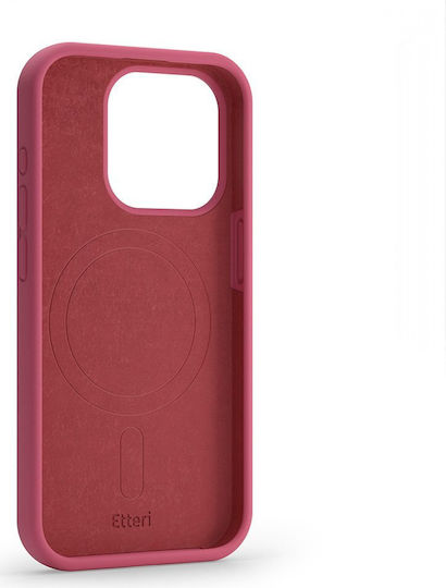 Etteri Back Cover Silicon Roșu (iPhone 15 Pro Max)