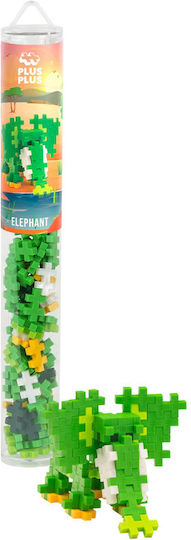 Plus Plus Εκπαιδευτικά Τουβλάκια Elephant για 5+ Ετών 100τμχ