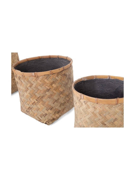 Soulworks Γλάστρα Bamboo Καφέ Soulworks Γλάστρα Bamboo Καφέ