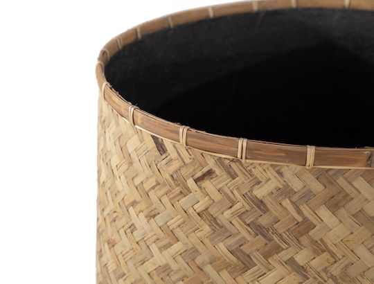 Soulworks Γλάστρα Bamboo Καφέ 63x63x47εκ.