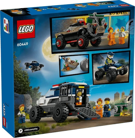 LEGO City Off-road Police Chase за 6+ години 467бр