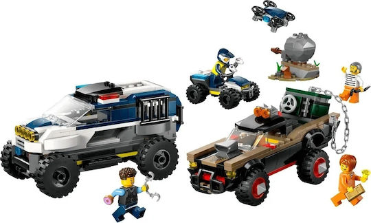 LEGO City Off-road Police Chase за 6+ години 467бр