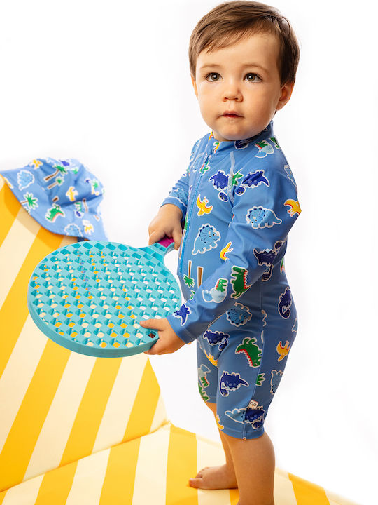 Zoocchini Kids One-Piece Swimwear With Long Sleeve