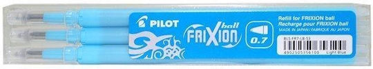 Pilot Frixion 3 Ανταλλακτικά Μελάνια για Πένα Medium Πολλαπλών Χρωμάτων