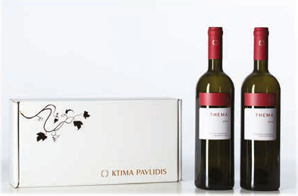 Κτήμα Παυλίδη Κρασί Τhema Ερυθρό Ξηρό 750ml 2τμχ
