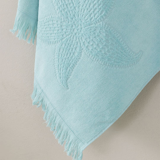 Nima Starfish Βαμβακερή Γαλάζια 160x90εκ.