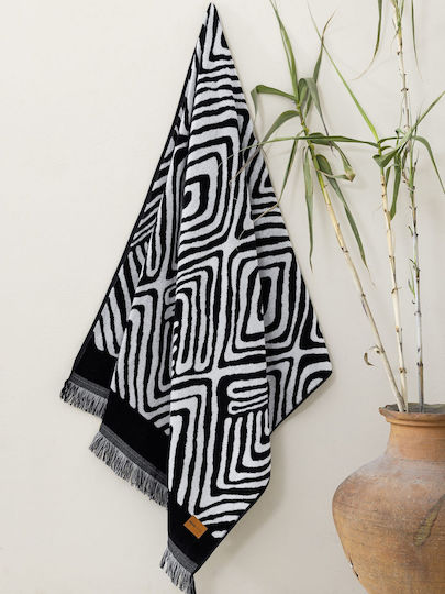 Nima Jacquard Cotton White 160x90cm