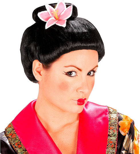 Carnival Wig Straight Pink for Halloween