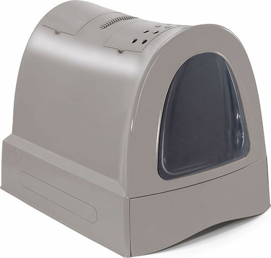 Imac Zuma Cat Toilet Closed with Filter Beige L56 x W40 x H42.5cm